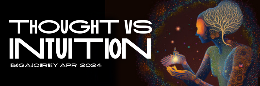 Thought vs intuition middle